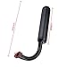 Ambienceo 49cc 50cc 66cc 80cc 2 Stroke Petrol Gas Engine Motor Motorized Bicycles Bike Muffler Exhaust Pipe (Black)