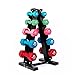 Fitness Alley Steel Dumbbell Rack – 5 Tier Weight Holder & 5 Tier Weight Rack Dumbbell Stand – Dumbbell Holder – Dumbbell Rack Stand (5 Tier Rack & 3,6,7,10,12 lbs Dumbbells)thumb 1