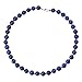Gem Stone King 18inches 10mm Blue Simulated-Lapis Lazuli Gemstone Strand Knotted Handmade Necklace