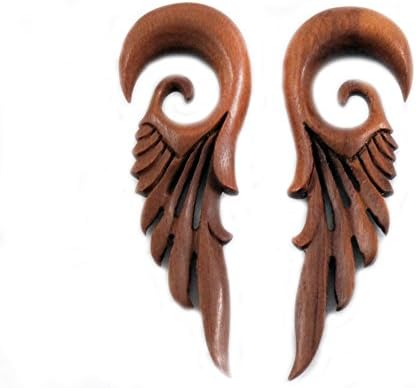 Bandaru Organics Sawo Wood Robot Feather Wings Hangers
