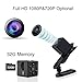 JDIBEST Mini Spy Hidden Camera,1080P Portable Mini HD Nanny Cam with Night Vision and Motion Detective,Perfect Indoor Covert Security Camera for Home and Office