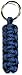 RedVex Thin Blue Line Paracord Knife Lanyard - 6 inch Length with Free Keychain - Support Your Law Enforcement/Public Safety - (Custom