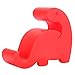 Plinrise Update New Dinosaur Shape Cute Cell Phone Mounts Candy Color Creative Ipad Set Material of Silica Ge, Size:2.8