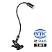 Aglaia Desk Lamp Clip On, 4W Eye Care LED Reading Light with 3 Dimming Levels, Touch Control and Flexible Neck for Office, Bedside, Study, and so on (Black)