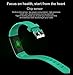 Fitness Tracker, Smart Watch, Fitness Watch,Heater Rate Monitor, Waterproof Smart Fitness Band with Step Counter, Calorie Counter, Pedometer Watch for Kids Women and Men (Green)