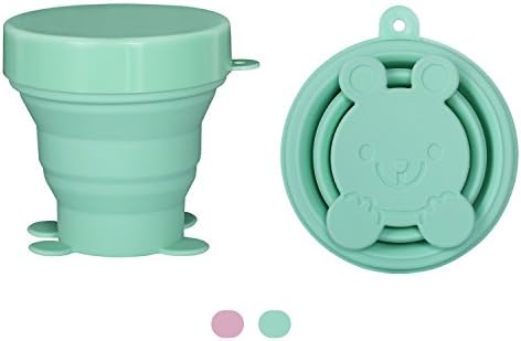 Collapsible Silicone Cup for Menstrual Cup Sterilizing, Reusable Food-Grade Silicone Cup for Camping Hiking Traveling