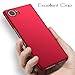 Anccer BlackBerry Keyone Case [Colorful Series] [Ultra-Thin] [Anti-Drop] Premium Material Slim Full Protection Cover for BlackBerry Keyone (Smooth Red)