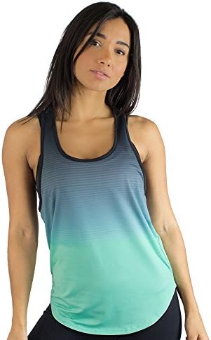 Diva Mode Freedom Tank - Lightweight Moisture Wicking Performance Top (Small, Mint)