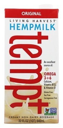 Living Harvest - Tempt Hempmilk Original - 32 oz.(pack of 2)