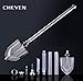 CHEVEN / Folding Camping Survival Military Tactical Backpacking Multifunction Shovel / Anti-oxidant High Carbon Steel Material / Entrenching tool for Camping, Outdoor Hiking，Car Emergency (Shovel)