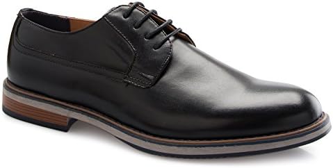 URBAN K FOOTWEAR Men's Faux Leather or Suede Classic Modern Oxford Lcae Dress Shoes