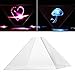 Hongfei Smartphone Hologram Projector, 3D Holographic Display Pyramid Projector Video For Mobile Smart Phone