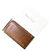 Vine Branch Tan Leather Magnetic Money Clip