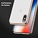 iPhone Xs/X Case, RANVOO Ultra Slim Thin Clear Case with Premium Flexible Chrome Bumper and Transparent TPU Back Plate Protective Cover for iPhone Xs/X, Gold