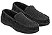 Dearfoams Men's Memory Foam Slippers Moccasin Shoes