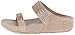FitFlop Women's Flare Slide Sandal,Pebble,7 M US