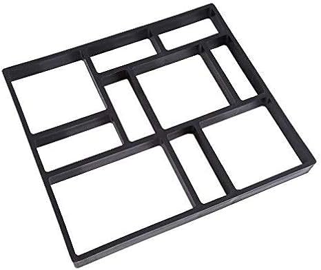 Amazon 45 40 4cm 舗装金型 ガーデン用 型枠 モールド Pp製 Diy ガーデニング セメント 床 庭レンガ 石畳 遊歩道 景観コンクリート 遊園地歩道などに装飾 金型 鋳型 成形 Diy 工具 ガーデン