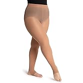 Capezio womens Ultra Soft Self Knit Waistband Stirrup TightTight