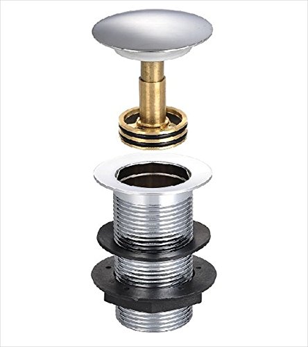 e-Plumb 10910SE Easy Clean Unslotted Basin Waste, Chrome