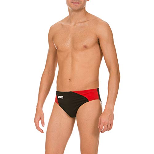 Arena Men's Directus Brief, Black/Red, Size 30