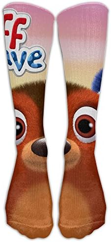 Ruff Ruff Tweet And Dave 1 Pair Over-The-Calf Socks Cosplay Socks Knee High Lightweight Ribbed Dress Stockings