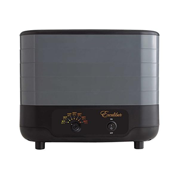 Excalibur-ECB50B-5-Tray-Stackable-Food-Dehydrator-Beef-Jerky-Machine-Snack-Fruit-Dryer-Vegetable