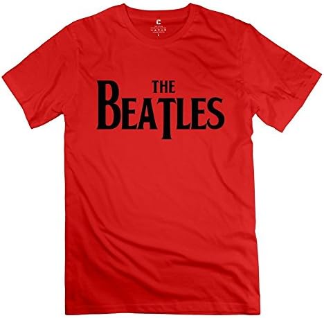 Womind Men's Beatles Band T-Shirt XXL Red