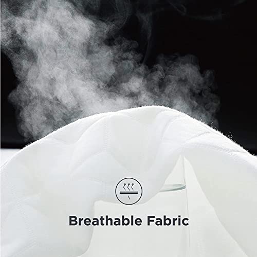 Bedsure Waterproof Mattress Protector Queen Size Viscose from Bamboo