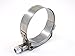1x Premium 304 Stainless Steel T-Bolt Turbo Silicone Hose Clamp 2 Inches 53-59mm
