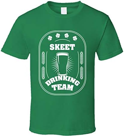 SHAMBLES TEES Skeet Drinking Team St. Patrick's Day Last Name Group T Shirt