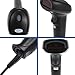 Esky Wired Handheld USB Automatic Laser Barcode Scanner Reader with USB Cable (Black)