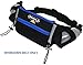 Outdoorsman Lab Running Hydration Belt with Water Bottles (2X BPA-Free 6 Oz)