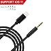 Lightning to Aux Cable,Jiaygan Lightning to 3.5mm Male Cord Audio Adapter for iPhone X/8 8Plus/7 7Plus to Car Stereo or Headphone, Perfect Compatible of iOS 10.3/11 and later(Black)