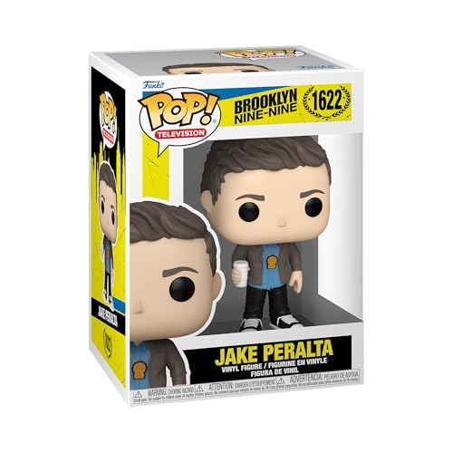 Funko POP TV: Brooklyn Nine Nine - Jake Peralta with Coffee - Collectable Vinyl Figure - Gift Idea - Official Merchandise - for Kids & Adults - TV Fans - Model Figure for Collectors