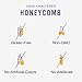 Raw Honeycomb for Eating by Pass the Honey | Single-Serve 100% Pure, Unfiltered | Easy to Use Convenient Snacking (7 Honeycombs)