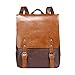 ZEBELLA Womens Leather Backpack Vintage Brown Travel Daypack College Bookbag
