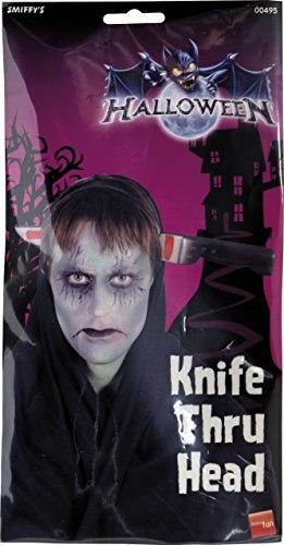 Smiffys Men's Knife Through Head Headband