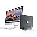 Vertical Laptop Stand, Vogek Ucradle Desktop Space-Saving Stand for MacBook,Apple notebooks (Space Gray).