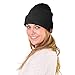OZERO Winter Daily Beanie Stocking Hat - Warm Polar Fleece Skull Cap for Men and Women Purple/Gray/Black