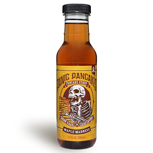 image for Panic Pancakes Pancake Syrup by Sinister Labs - Calorie-Free (12 oz bo