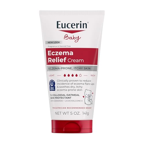 Eucerin Baby Eczema Relief Cream with Colloidal Oatmeal, 5 OZ
