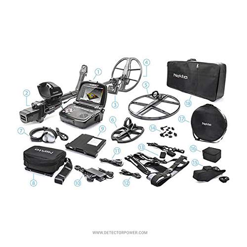 Amazon.com : Nokta Invenio Metal Detector Standard Package - Professional Deep Seeking Metal Detection and Intelligent Imaging System - Premium Treasure ...