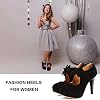 KARKEIN-Womens-Platform-Bow-Tie-Pumps-Sexy-High-Heels-for-Ladies-Fashion-Vintage-Shoes