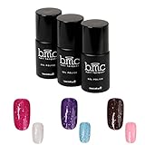 Maniology (formerly bmc) 3pc Thermal Heat Color Changing Nail Lacquers Gel Polish Master Set - Beneath It All Collection