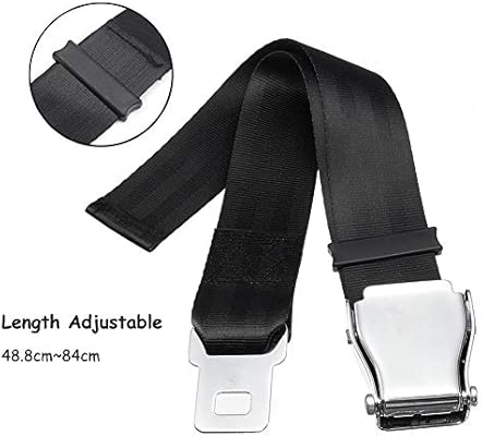 70cm Adjustable Airplane Aeroplane Airline Extension Extender Seat Belt Buckle