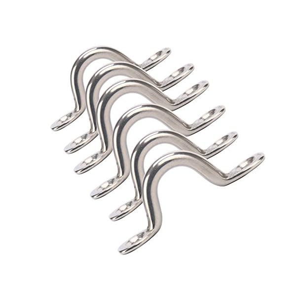 Amarine-made-Pack-of-6-Stainless-Steel-Bimini-Boat-Top-PAD-EYE