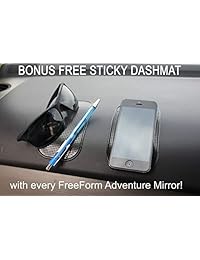 Espejos de aventura de fácil instalación Dewstone + producto bono. Para todos Jeep Wrangler LJ JK TJ YJ CJ. El espejo de bisagra de puerta original de 1 paso fácil de instalar para una conducción segura de las puertas. A prueba de golpes.