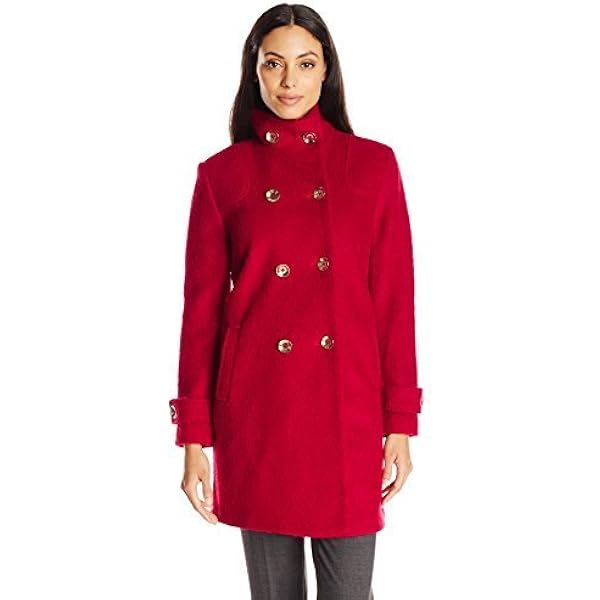 thetoe　Fleet wool coat Amazon.com: Fleet Street Ltd. Women's Classic Double
