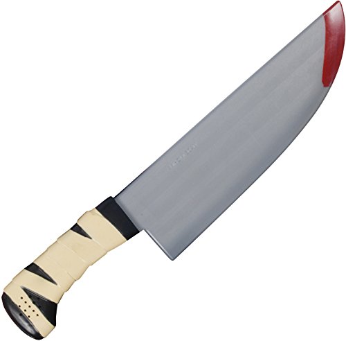 Loftus Adult Horror Light and Sound Knife, Grey Yellow, One Size (15")