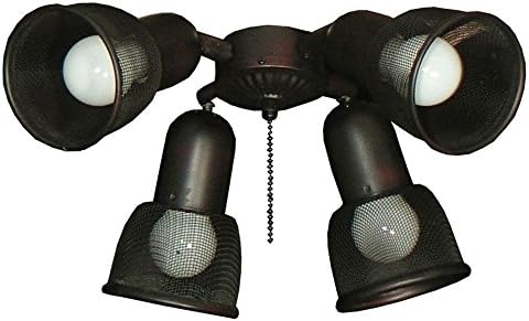 462 Mesh Spotlight Oil Rubbed Bronze Ceiling Fan Light